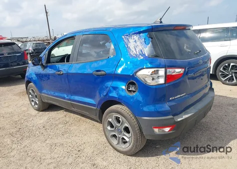 2020 Ford Ecosport S from USA, damaged, VIN MAJ3S2FE3LC385617